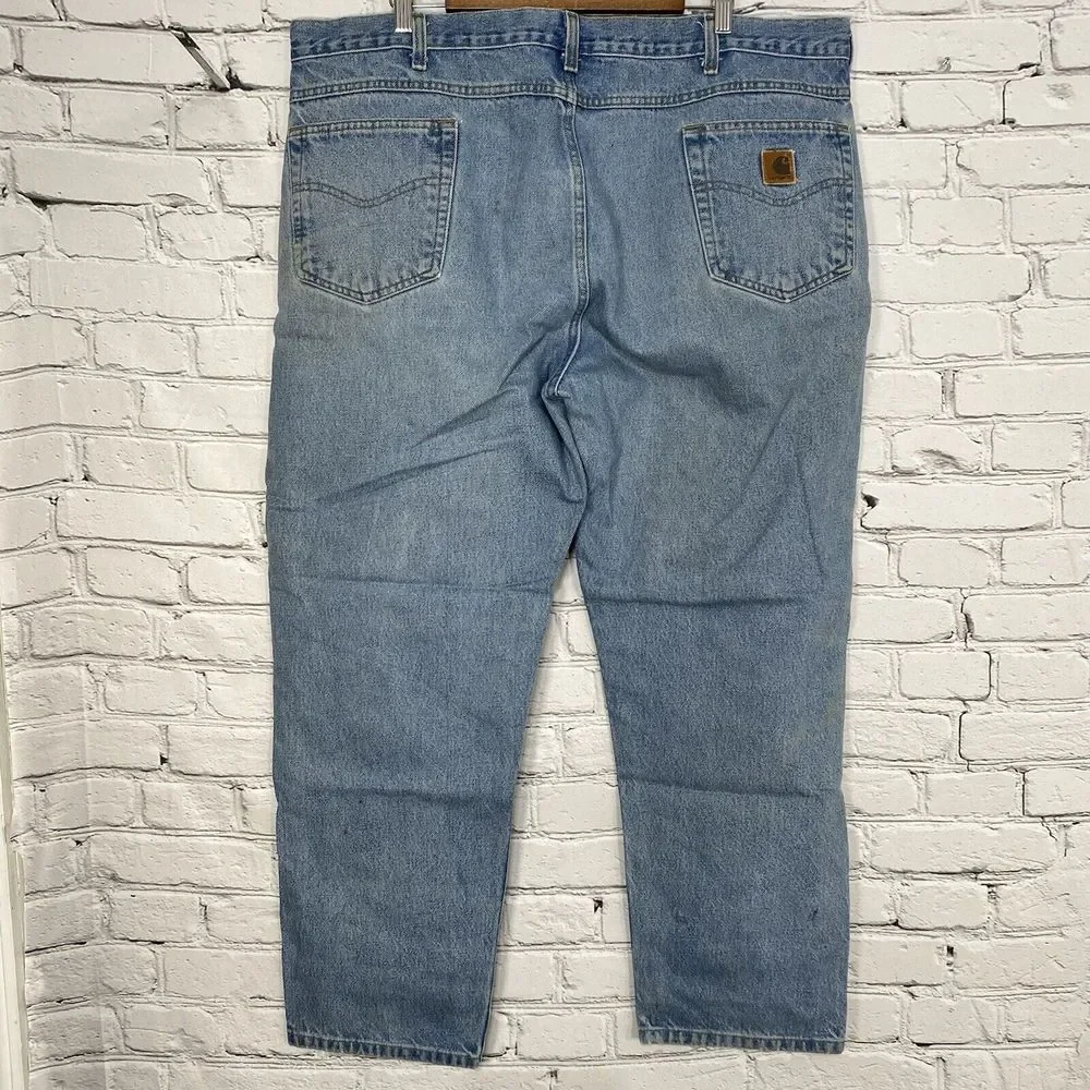 Vintage Carhartt B18 STW Traditional‎ Fit Jeans Men's Size 42X30 Workwear 2005